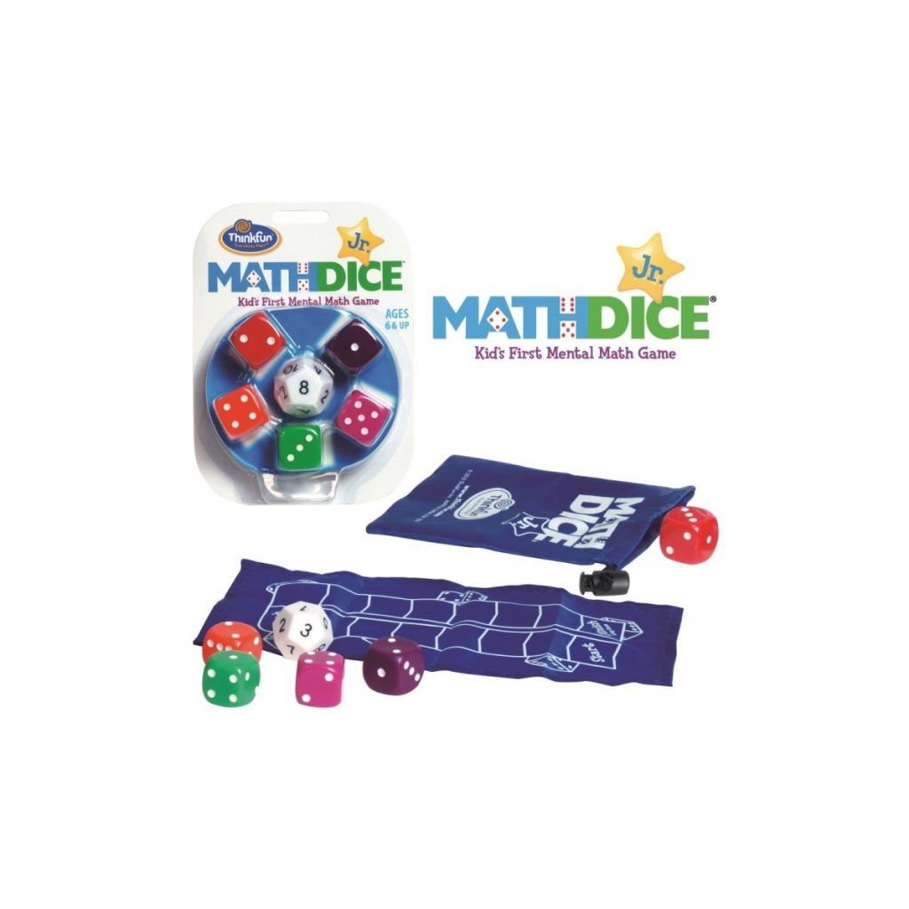 Board game cover of Math Dice