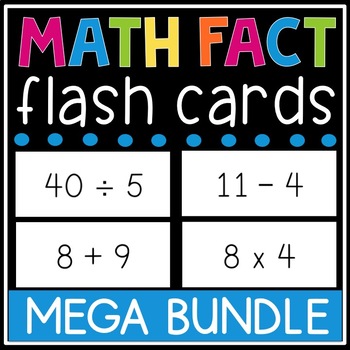 A math flashcard