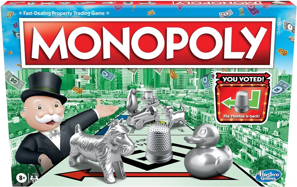 Board game cover of Monopoly