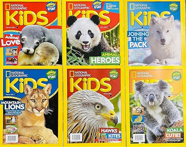 Magazine cover of National Geographic Kids
