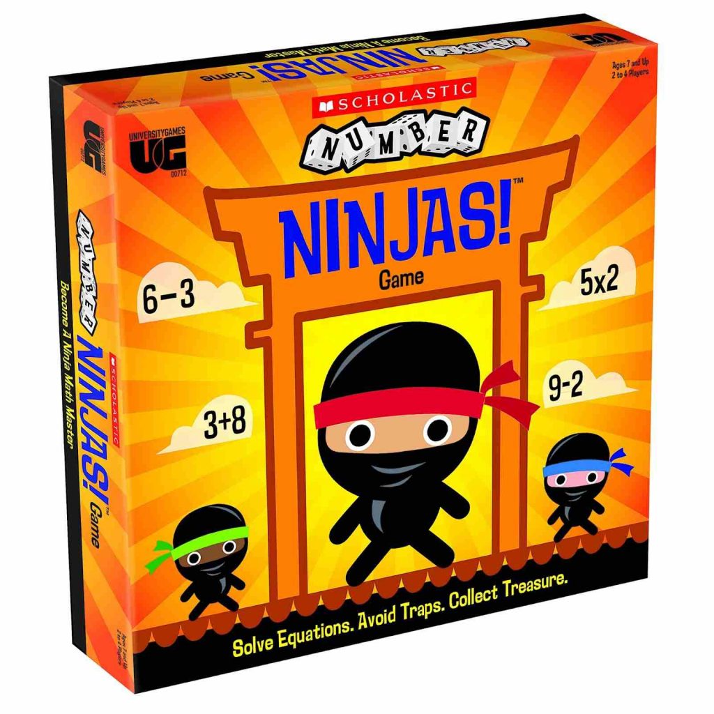 Board game cover of Number Ninjas
