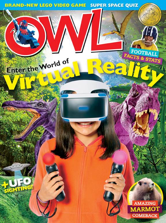 Magazine cover of Owl Magazine