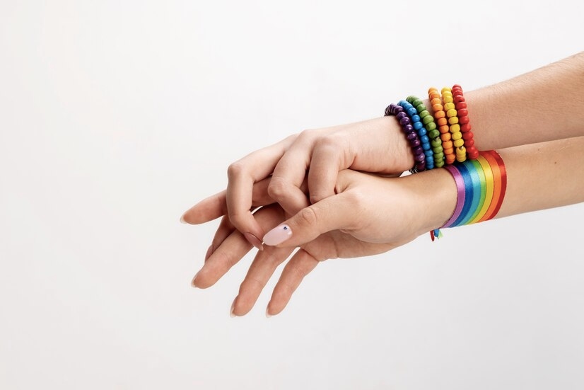 stunning rainbow bead bracelets