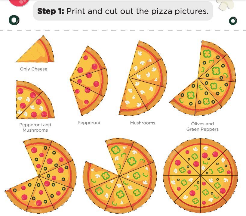 A math fraction worksheet