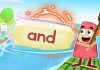 Animated image of sight word “and”