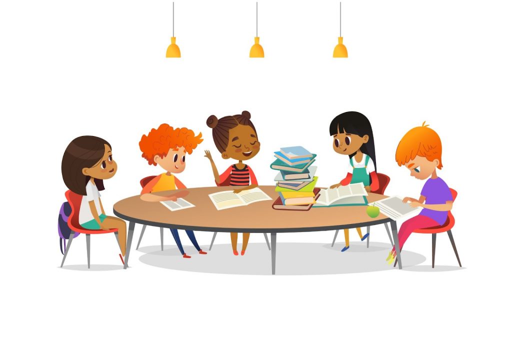 A kids book club