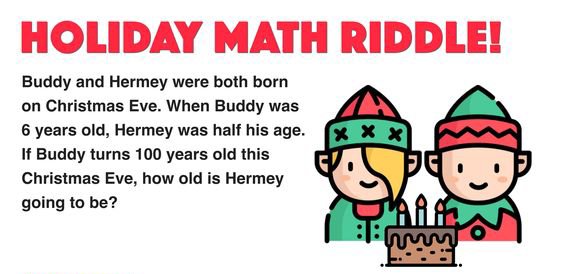 Christmas Math Riddles