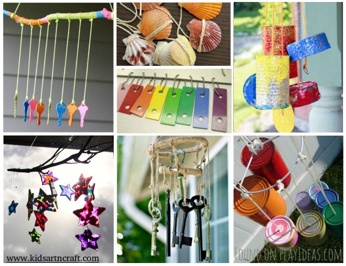 Crafting wind chimes