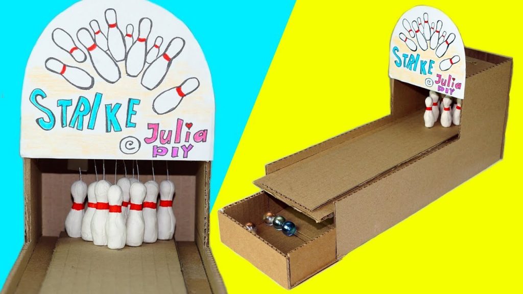 A DIY bowling alley