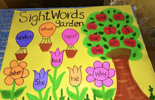 Sight word craft