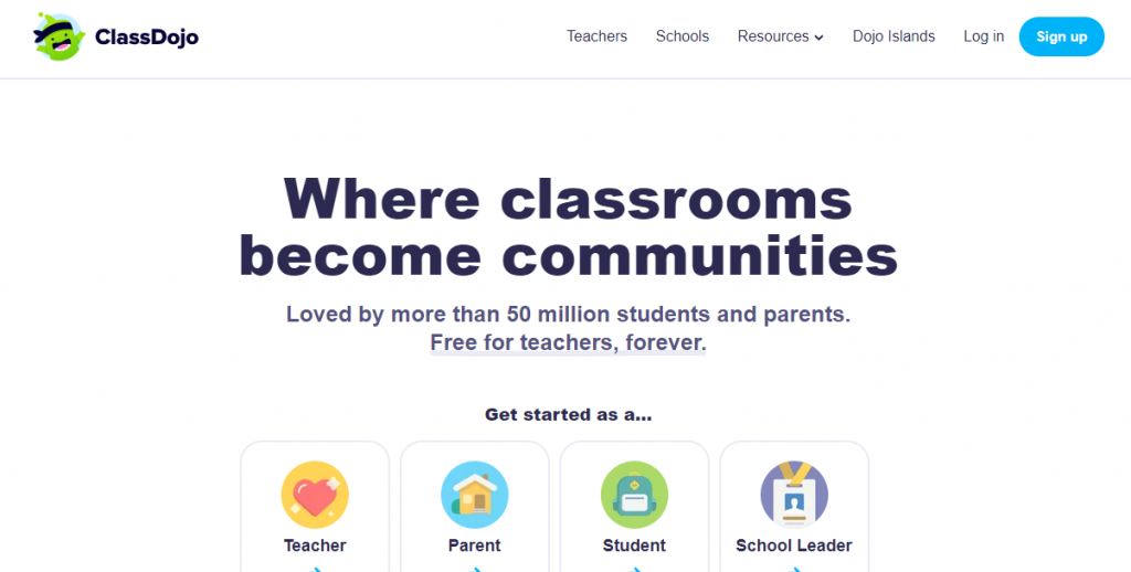 Class dojo banner image