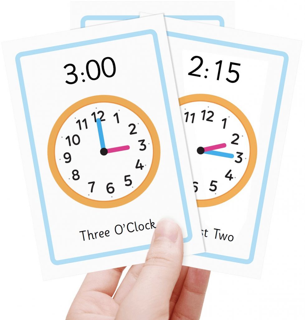 Time flashcards