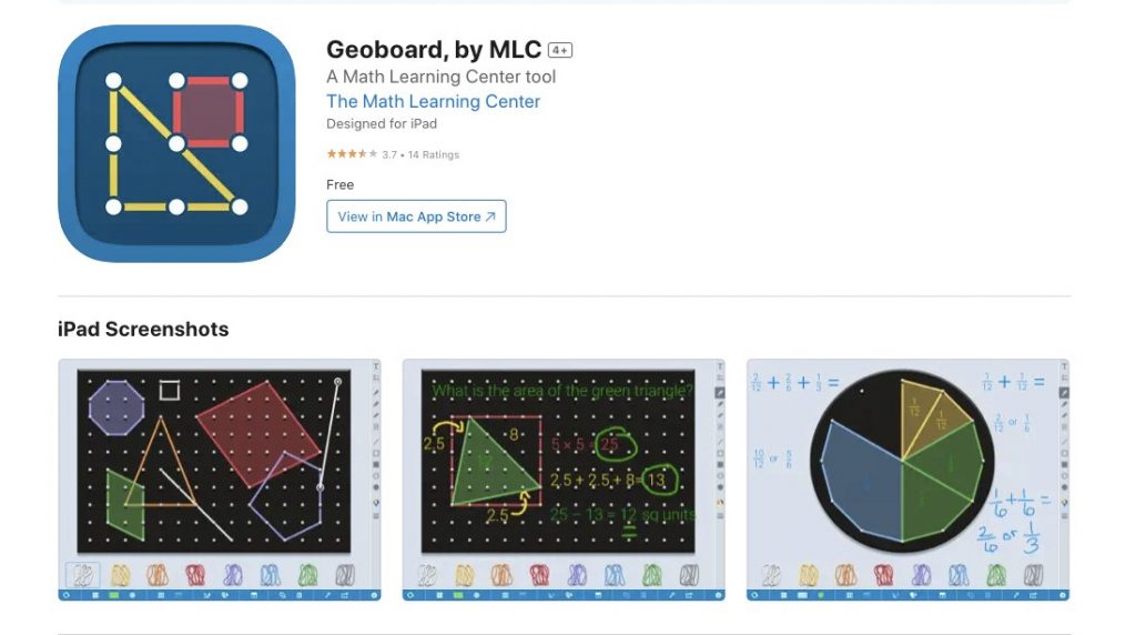 Geoboard MLC App Banner