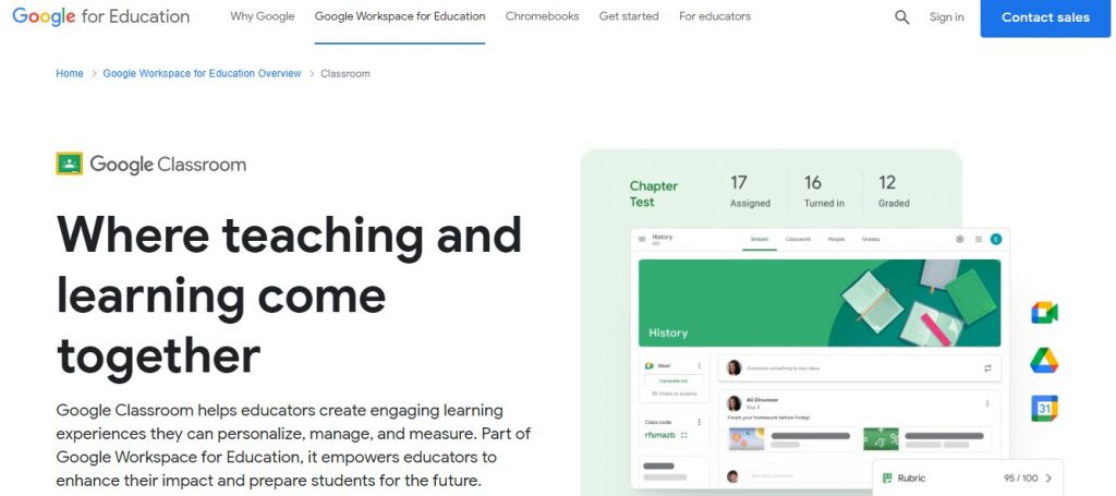 Google classroom banner image