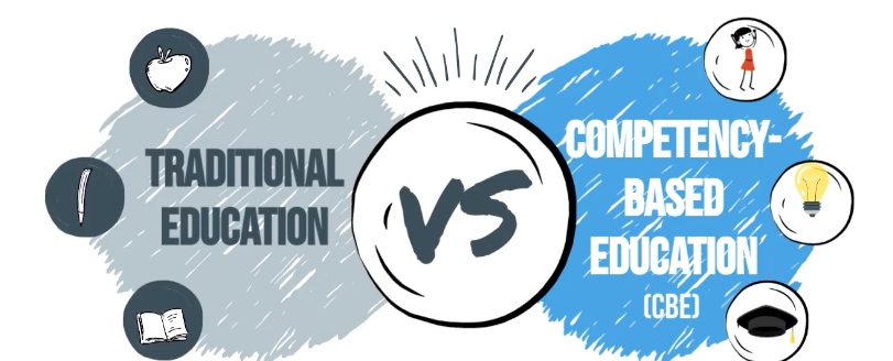 Illustration of CBE VS Traditional Approach