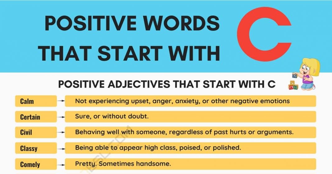 70+ Best Words That Start with C for Kids in 2024