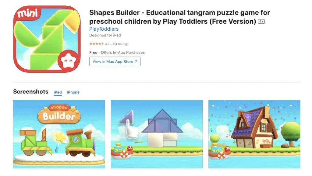 Shape Builder App Banner