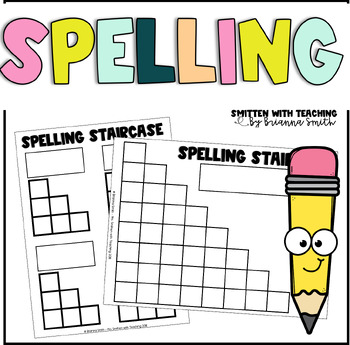 Spelling Stair Step Worksheet