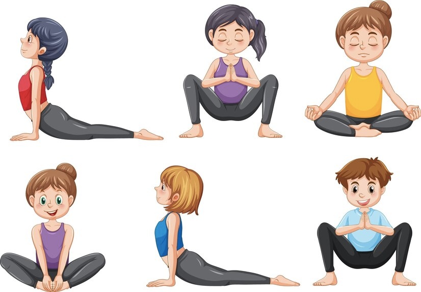 Different Yoga Poses for Kids