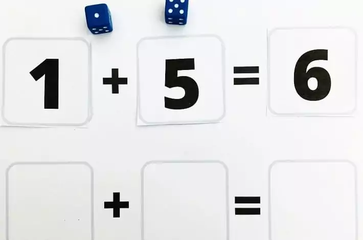 Addition with dice