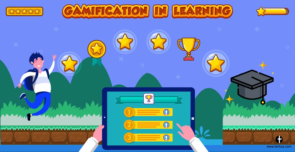 illustration of gamification in education