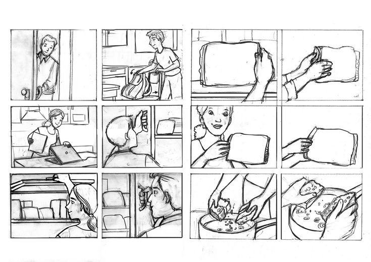 A storyboard