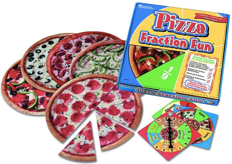 Game cover of Pizza Fraction Fun Game