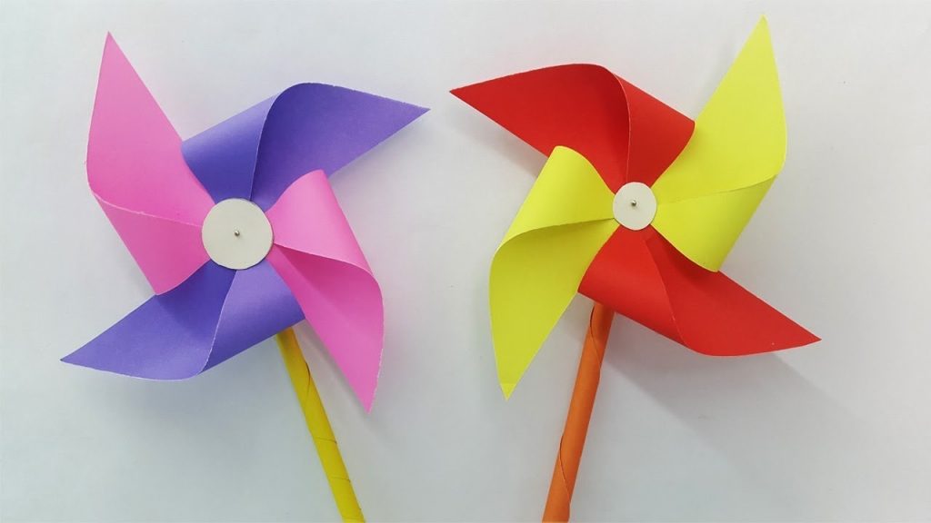 Paper made windmill