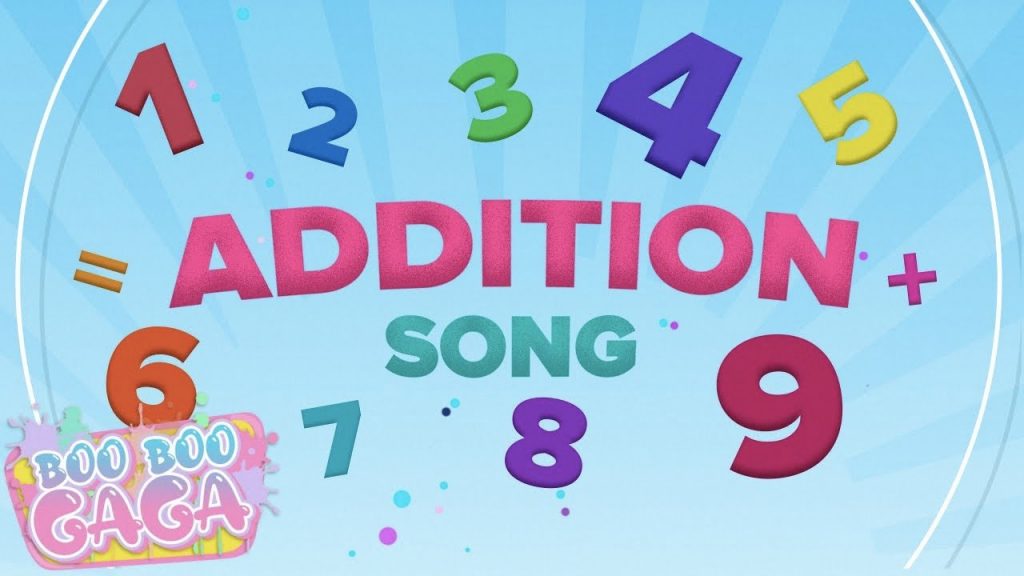 Addition song banner