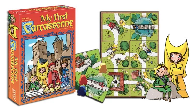 Game cover of My First Carcassonne