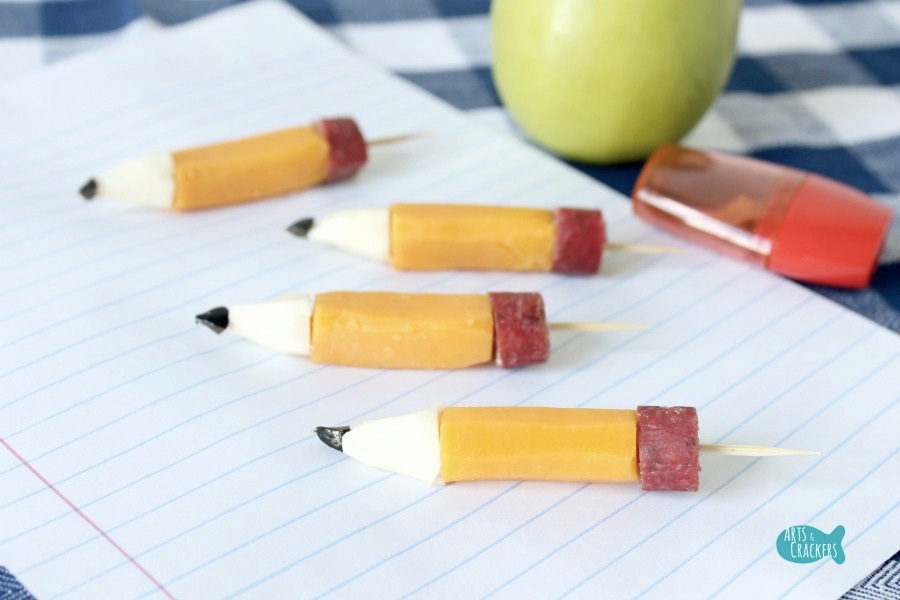 Pencils made of cheese