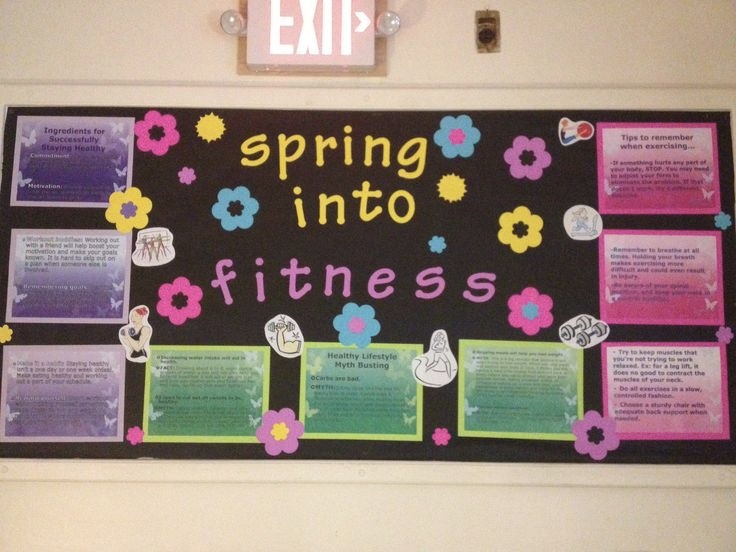 Spring into fitness goals on board