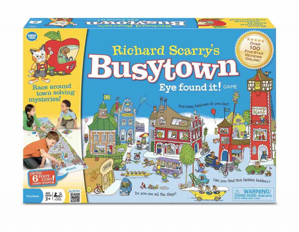 Game cover of Richard Scarry's Busytown