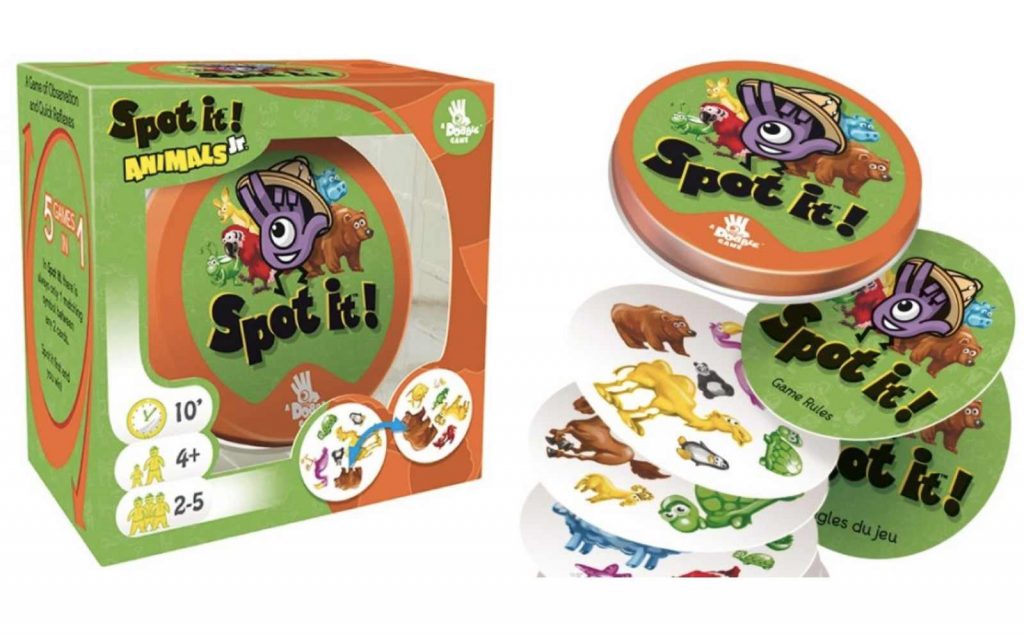 Game cover of Spot It Jr Animals