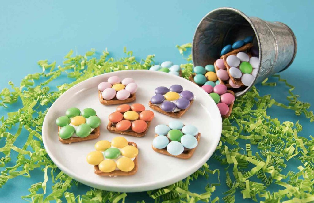 Spring themed baked goods