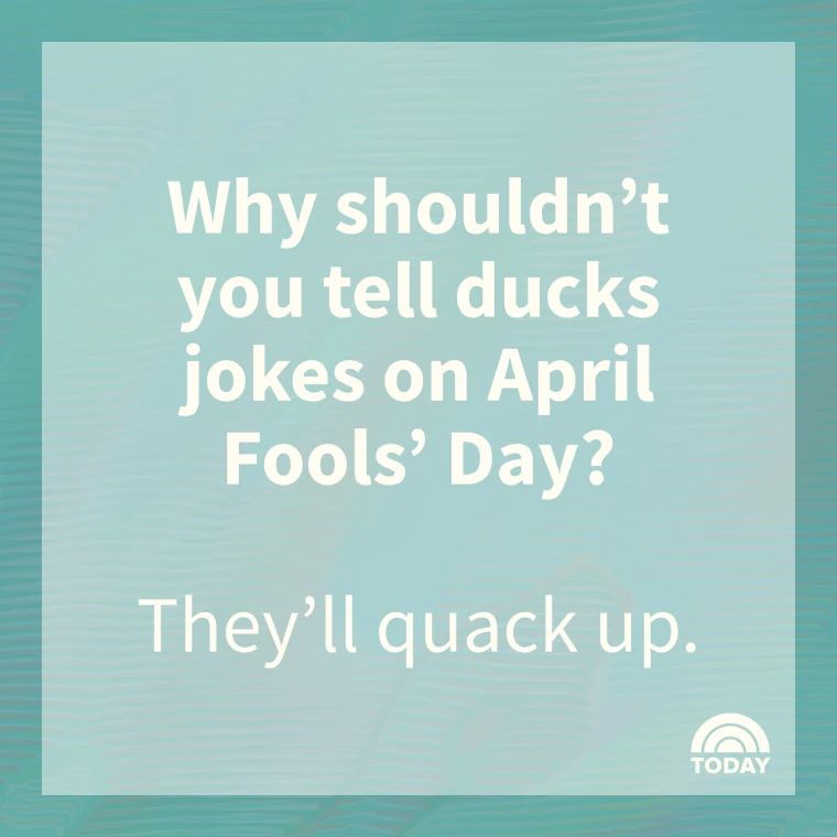 An april fools joke