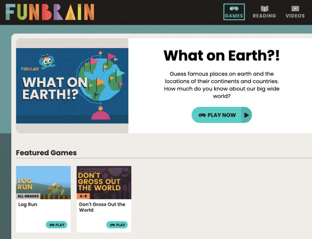 Funbrain banner