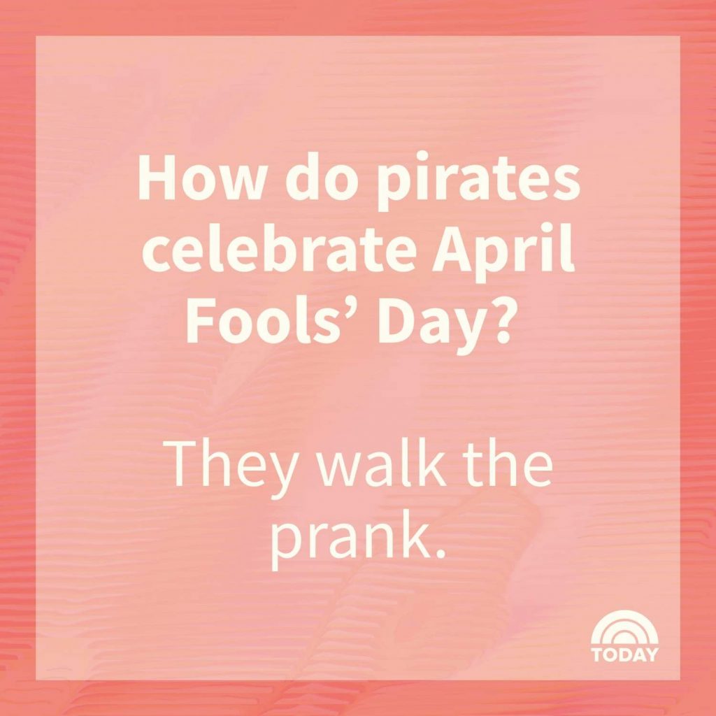 An april fools joke
