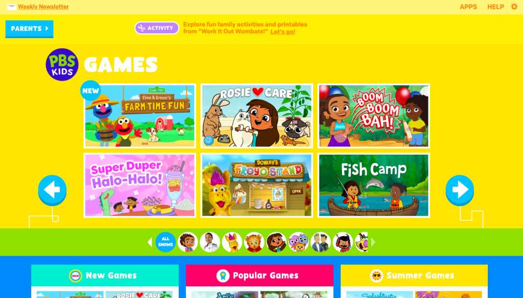 PBS Kids Games