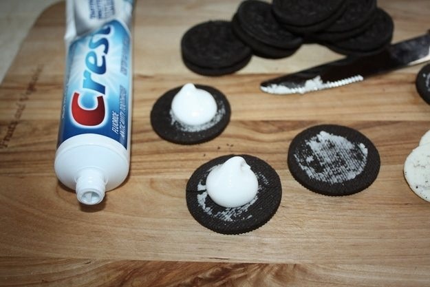 Oreo and toothpaste prank