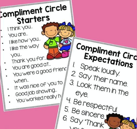 Compliment circle starters