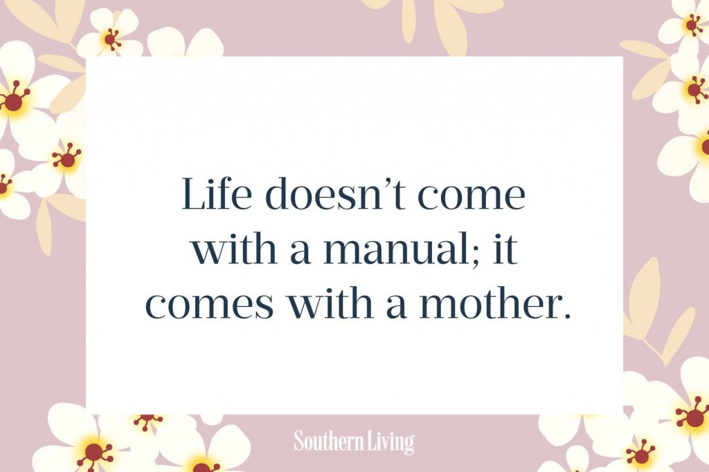 Short quote for mother