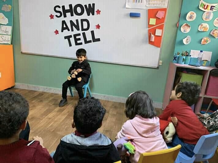 Show and tell in the classroom