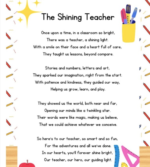 Poem on teachers