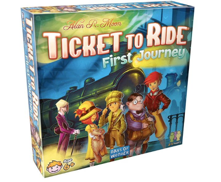 Ticket to Ride First Journey game cover