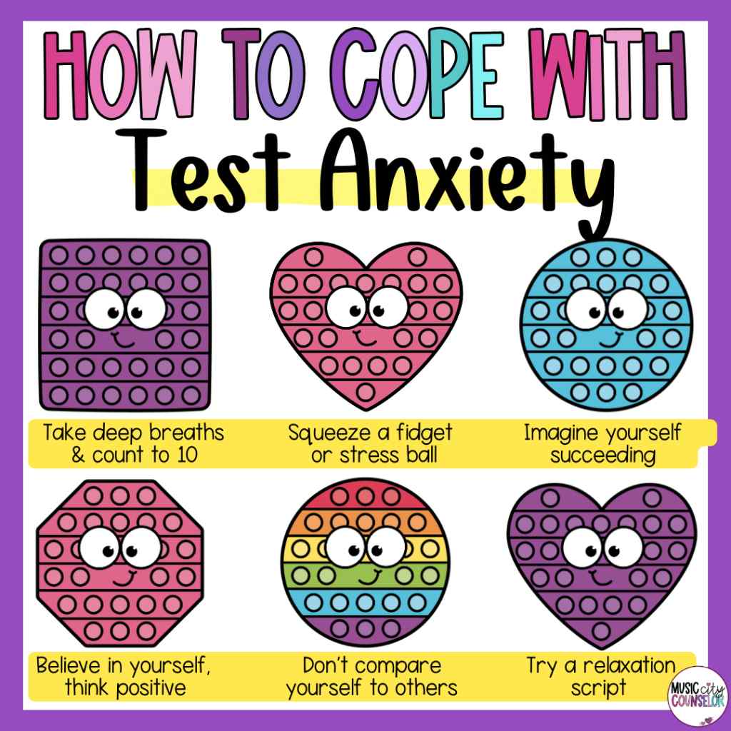 Ways to cope with test anxiety