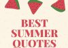 Best summer quotes