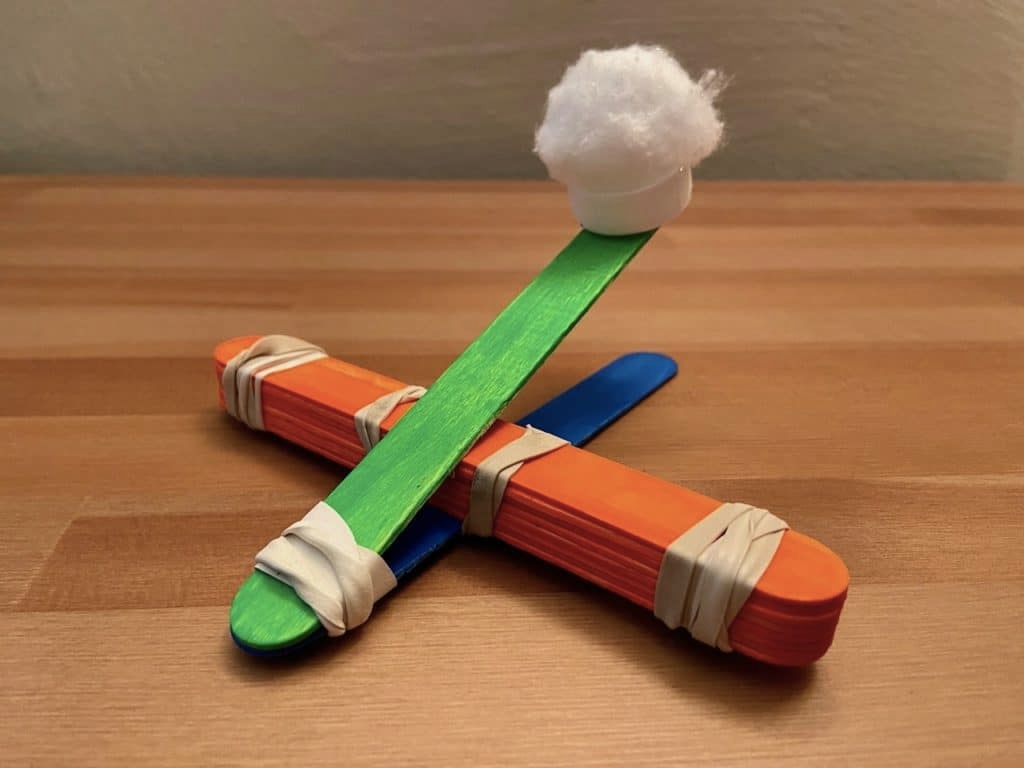 Cotton Ball Catapult