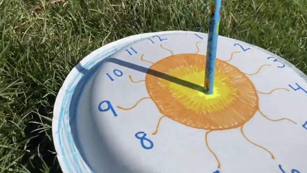 A DIY sundial