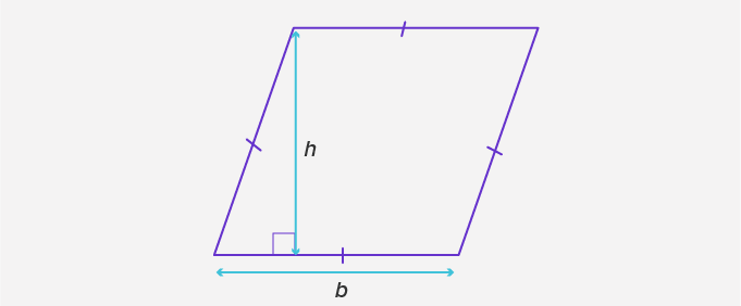 area od a rhombus